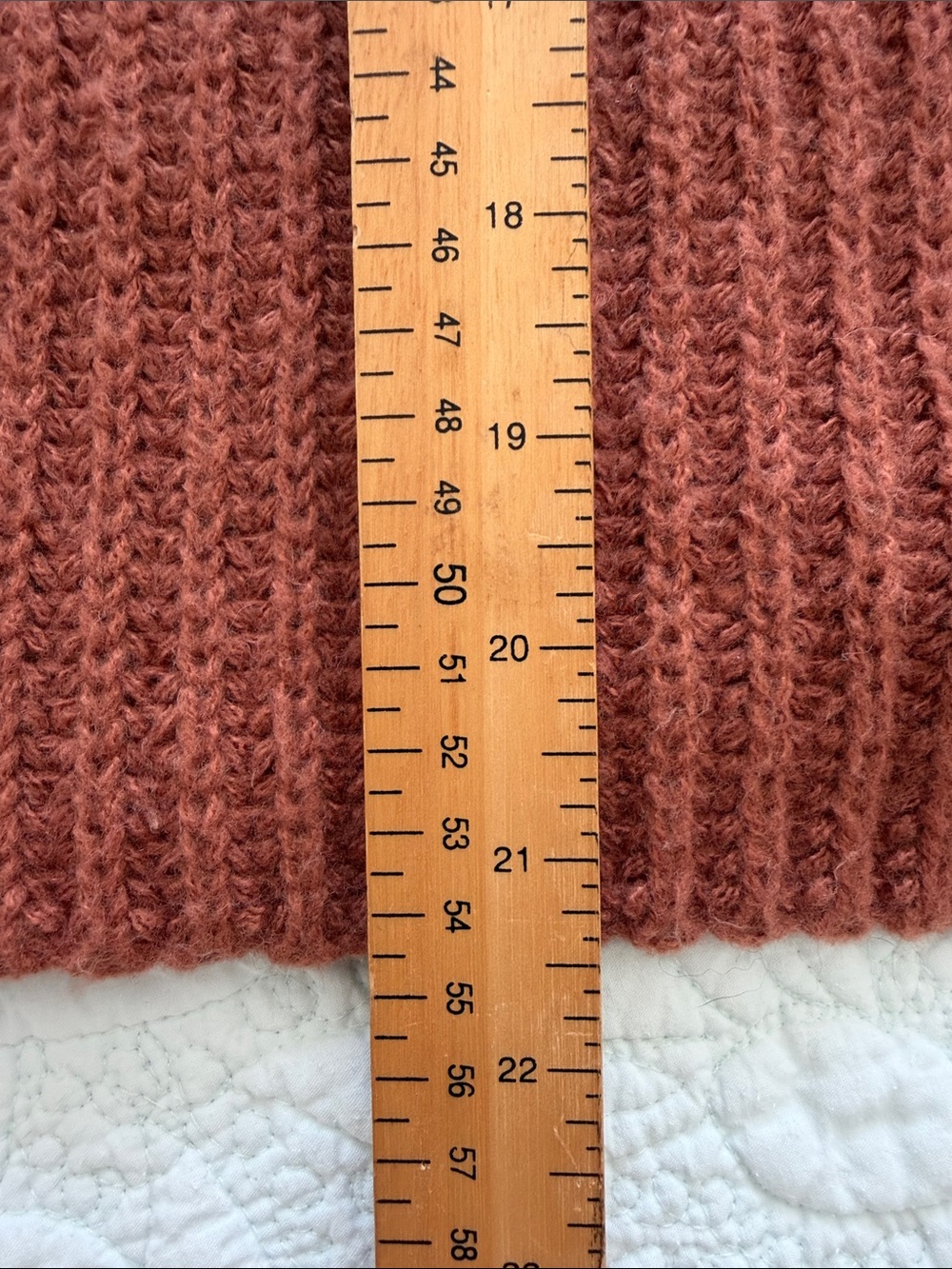 Soft & Cozy button-Front Cardigan Sweater - Rusty Brown M - Picture 6 of 12